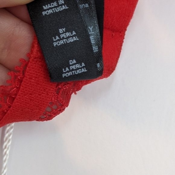 NWT La Perla | Red lace push-up bra - Picture 6 of 12
